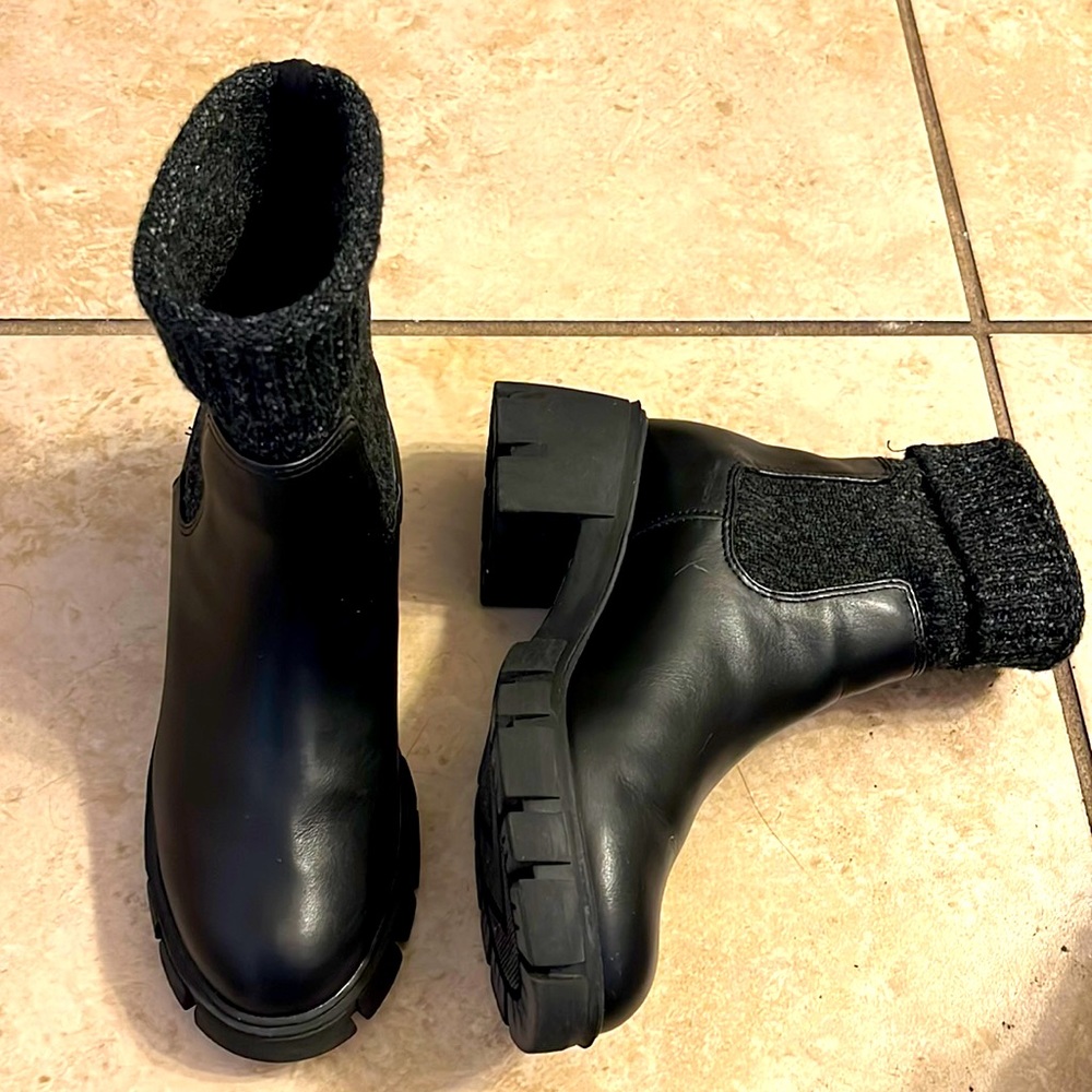 Black Platform Boots